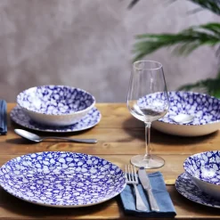 Eton pastatallerken 22,5 cm blå