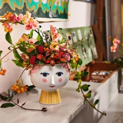 Eva Potteskjuler på fot Ø15,5 cm pink