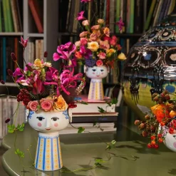 Eva vase 18,5 cm blå