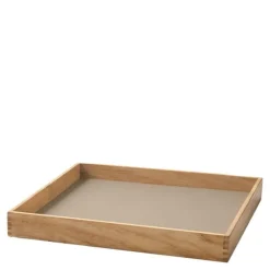 Even teak brett 29,4x29,4 cm nupo clay brown