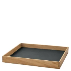 Even teak brett 29,4x29,4 cm nupo antrasitt