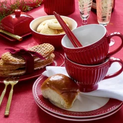 Everyday Alice kakefat 23 cm dark red