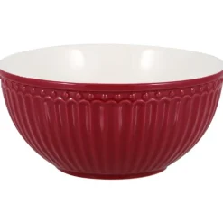 Everyday Alice skål 45 cl dark red