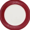 Everyday Alice tallerken 26,5 cm dark red