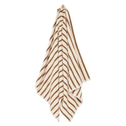 Everyday stripe håndkle 70x140 cm oker