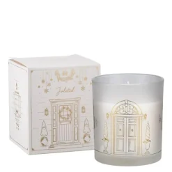 Fairy Tale duftlys chestnut/cardamom 8x9 cm hvit