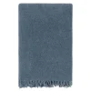Falketind ullpledd 120x180 cm blå