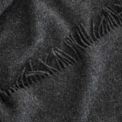 Falketind ullpledd 120x180 cm koksgrå