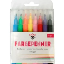 Fargepennsett mini 8 deler