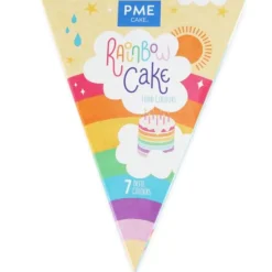 Fargesett regnbue 7 farger