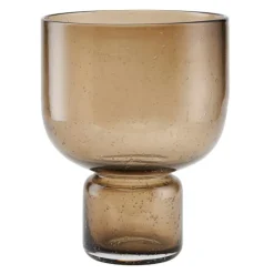 Farida vase 22 cm brun