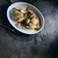 Fat ovalt stort 36 cm hvit