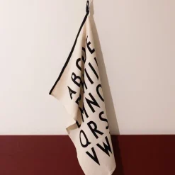 Favourite Premium Classic kjøkkenhåndkle 50 x 70 cm natur/svart