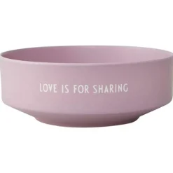 Favourite skål 60 cl Love is for sharing lavender