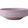 Favourite skål stor Love is for sharing lavender