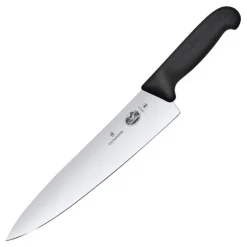 Fibrox kokkekniv 25 cm svart
