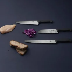 Fibrox sløyekniv 10 cm svart