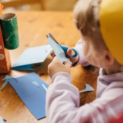 Fiskars Kids saks 6+ år 13 cm turkis