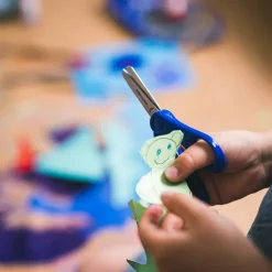 Fiskars Kids saks 6+ år 13 cm blå