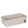 Fit Double Tiny oppbevaringskurv 24x12x7 cm champagne