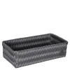 Fit Double Tiny oppbevaringskurv 24x12x7 cm dark grey