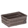 Fit liten oppbevaringskurv 18x12x7 cm dark grey
