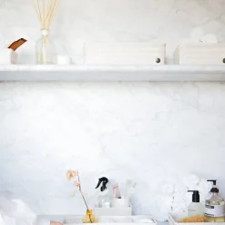 Fit stor oppbevaringskurv 36x24x10 cm champagne