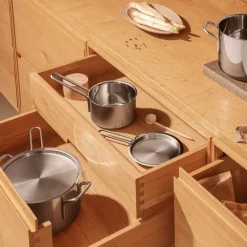 Flatt lokk 24 cm stål