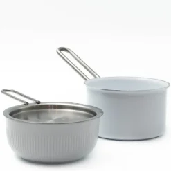 Flatt lokk 16 cm stål