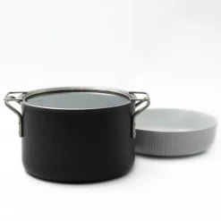 Flatt lokk glass 24 cm