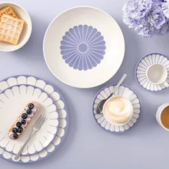 Fleur bleu frokostbolle 14 cm 43 cl blå