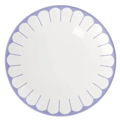 Fleur bleu frokosttallerken/desserttallerken 21 cm blå