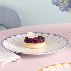 Fleur bleu middagstallerken 26,5 cm blå