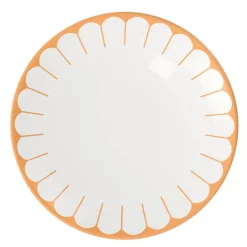 Fleur soleil frokosttallerken/desserttallerken 21 cm gul