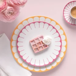 Fleur soleil middagstallerken 26,5 cm gul