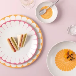 Fleur soleil pastaskål 24 cm 62 cl gul