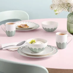 Fleur vert frokosttallerken/desserttallerken 21 cm grønn