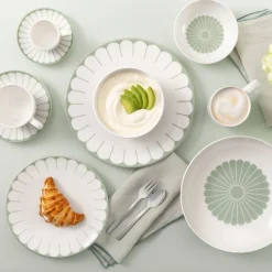 Fleur vert pastaskål 24 cm 62 cl grønn