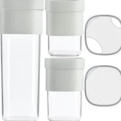 Flip Storage oppbevaringssett 3 deler grønn/blank