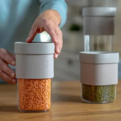 Flip Storage oppbevaringssett 3 deler grønn/blank