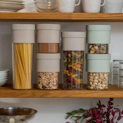 Flip Storage oppbevaringssett 3 deler grønn/blank