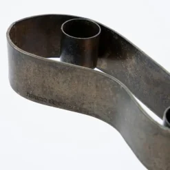 Flood lysestake 35 cm antikk brun