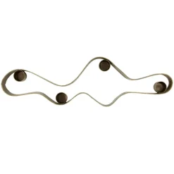 Flood lysestake 35 cm antikk brun