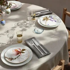 Flora asjett 22 cm stemorsblomst