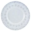 Flora desserttallerken 23 cm antikkhvit