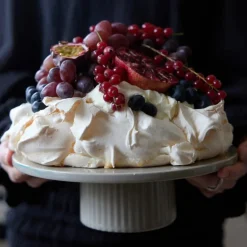 Flora kakefat 25,5 cm beige