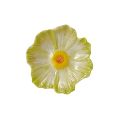 Flora serviettring 6 cm beige/gul