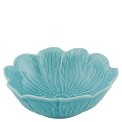 Flora skål 17 cm blå