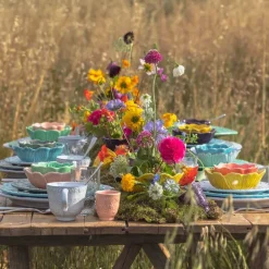 Flora skål 12,5 cm grå