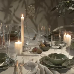 Flora skål 14 cm grønn